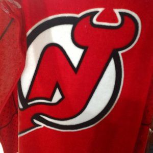 Devils throw blanket